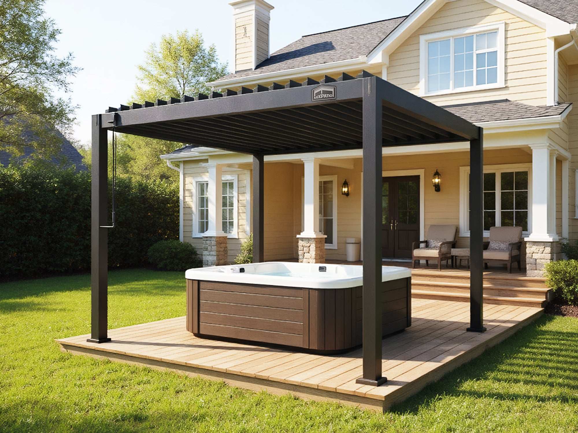 Aluminum Louvered Pergola